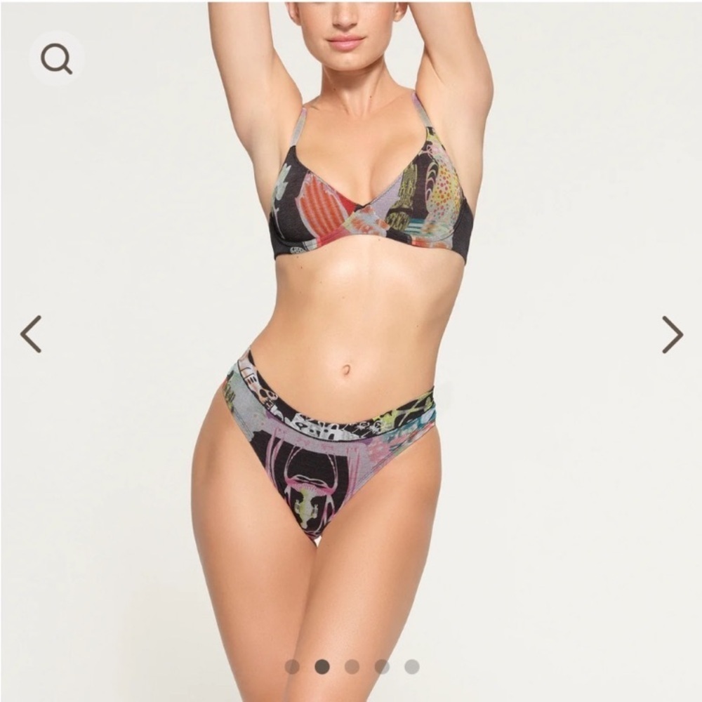 COPY - PANTY ONLY! RARE SKIMS SUMMER MESH Orchid Cabinet PANTY ONLY NEW! XL